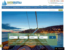 Tablet Screenshot of caiccogoletta.it